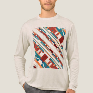 Camiseta Triblenda Moto inclinado por el suroeste del Coral Profundo 