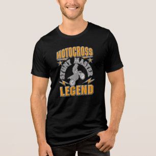 Camiseta Triblenda Motocross Stunt Master Bicicleta Rider