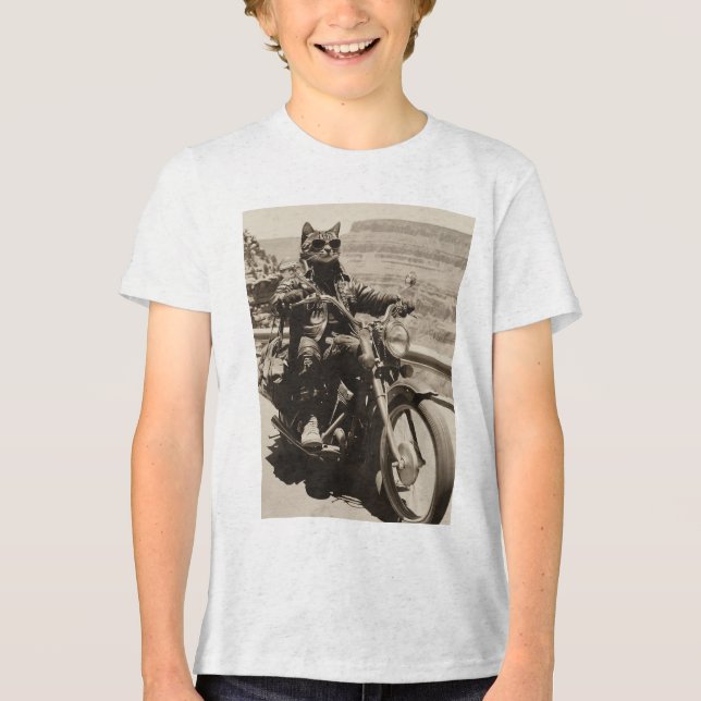 Camiseta Triblenda Motorcat V01 (Anverso)