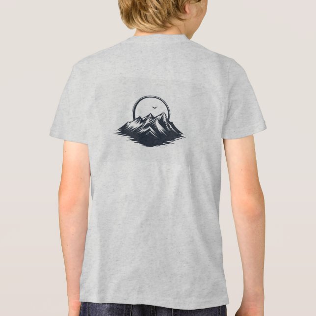 Camiseta Triblenda Mountain graphic t-shirt, perfect for nature lover (Reverso )
