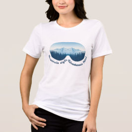 Camiseta Triblenda Mountain Style, Adventurous Mind – Ski Goggle 