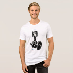 Camiseta Triblenda Movimiento Forjado: El corazón del poder