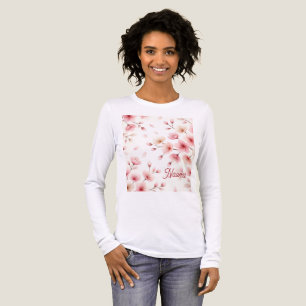 Camiseta Triblenda Movimiento Sakura Patrón Continuo Personalizado