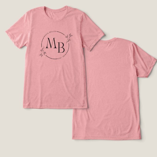 Camiseta Triblenda Moxie Belles Team Shirt (Diseño Anverso y Reverso)