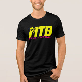 Camiseta Triblenda MTB No Limits Only Trails Mountain Bike Design