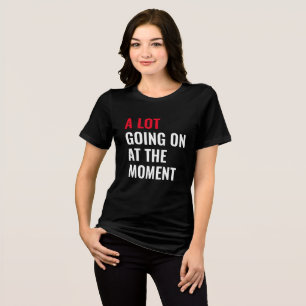 Camiseta Triblenda Mucho en el momento de la diversión del concierto