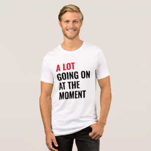 Camiseta Triblenda Mucho en el momento de la diversión del concierto