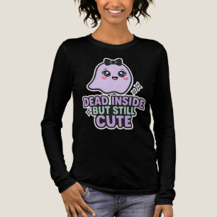 Camiseta Triblenda Muerto por Dentro Pero Todavía Lindo Fantasma Kawa