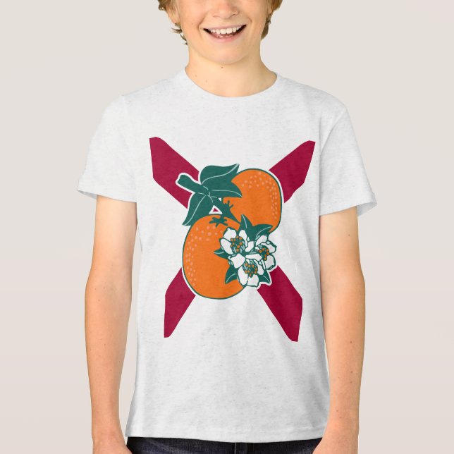 Camiseta Triblenda Muestra tus colores - Florida (Anverso)