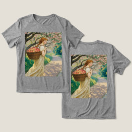 Camiseta Triblenda Mujer Art Nouveau Peaches Gray