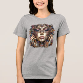 Camiseta Triblenda Mujer con elaborada fundamentación de inspiración 