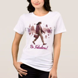 Camiseta Triblenda Mujer con estilo vestida con Moda
