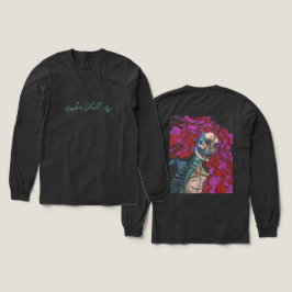 Camiseta Triblenda Mujer Esqueleto Manga Larga