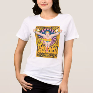 Camiseta Triblenda Mujer Maravilla Poster