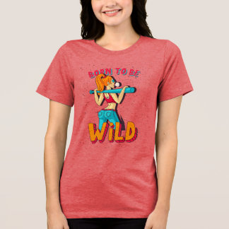 Camiseta Triblenda Mujer Paleta Nacida Para Ser Salvaje