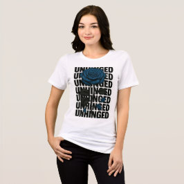 Camiseta Triblenda mujer rosa azul diseñador