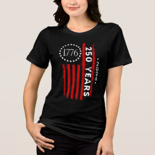 Camiseta Triblenda Mujeres 250 Aniversario América