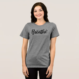 Camiseta Triblenda Mujeres de Breathe Minimalista Bella Canvas