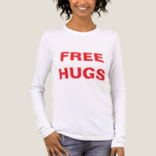 Camiseta Triblenda Mujeres de Free Hugs Raglan