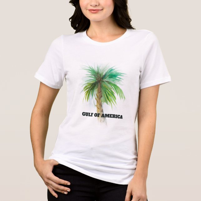 Camiseta Triblenda Mujeres del Golfo de América (Anverso)
