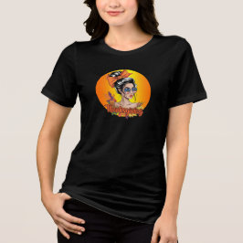 Camiseta Triblenda mujeres Día de Acción de Gracias estadounidense.pn