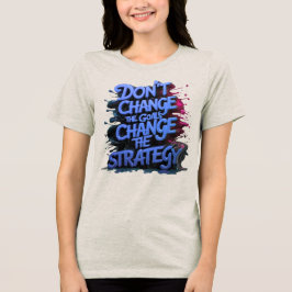 Camiseta Triblenda mujeres fuertes motivación inspiradora negra