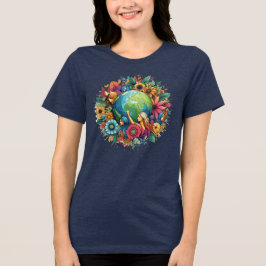 Camiseta Triblenda Mujeres inspiradas en el mundo unido