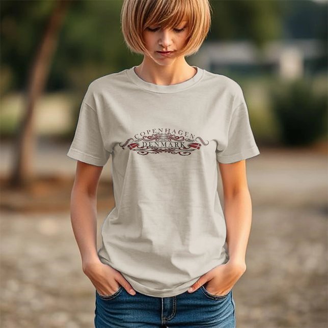 Camiseta Triblenda Mujeres llamadas de Copenhague (Subido por el creador)