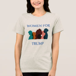 Camiseta Triblenda Mujeres por Trump