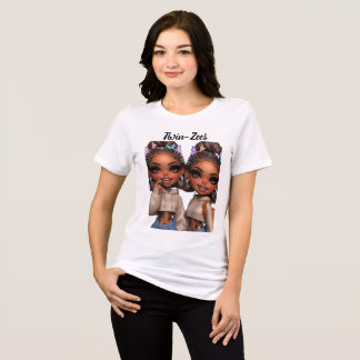 Camiseta Triblenda Muñeca Chibi de Lujo Twin-Zees