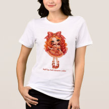 muñeca Coquette Glitter femenina elegante con un l