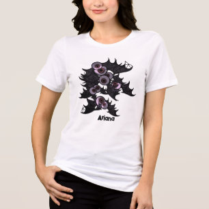 Camiseta Triblenda Murciélagos Cutáneos De Ojos Redondos Personalizad