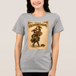CAMISETA TRIBLENDA MÚSICA CALLEJERA FRANCESA