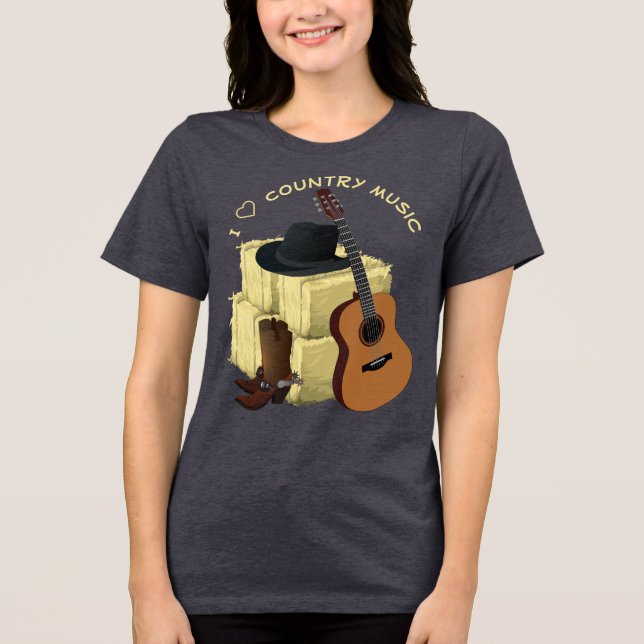 Camiseta Triblenda Música de campo (Anverso)