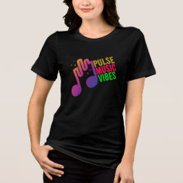 Camiseta Triblenda Música impulsiva Vibes T-Shirt - Música de moda T