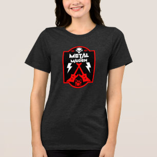 Camiseta Triblenda Música metalizado de Maiden