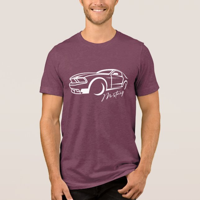 Camiseta Triblenda Mustang T-Shirt (Anverso)