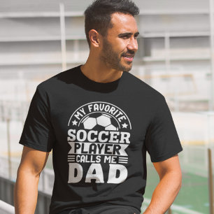Camiseta Triblenda My Favorite Soccer Player Calls Me Dad - Soccer Da