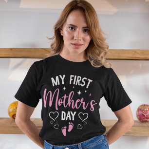 Camiseta Triblenda My First Mother's Day - Celebrate Your First Mothe