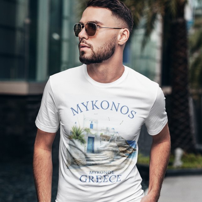 Camiseta Triblenda Mykonos in Watercolor Bliss (Subido por el creador)