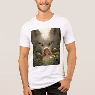 Camiseta Triblenda Mysasy Wolf Guardian Anime