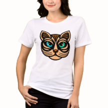 Mystic Cat Oyes Women's Tee Art