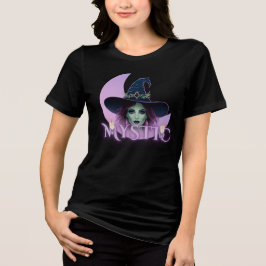 Camiseta Triblenda Mystic Witch - Enchanting Gothic Aesthetic