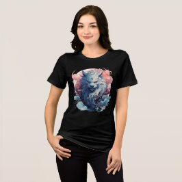 Camiseta Triblenda Mythic Moon Fox Spirit with Sakura