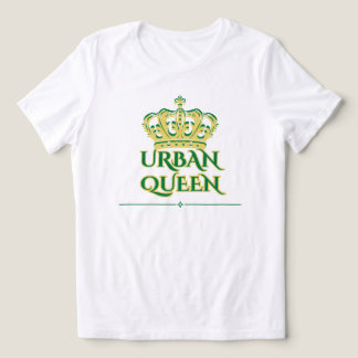 CAMISETA TRIBLENDA NACIDA PARA LIDERAR BLANCO VERDE GRÁFICA URBANA MU