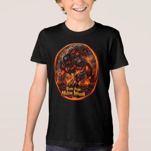 Camiseta Triblenda Nacido de la Ira Fundida – Bestia de Lava Elementa