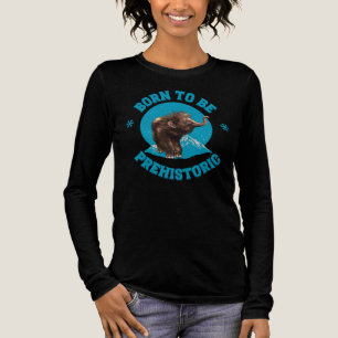 Camiseta Triblenda Nacido para ser bebé de mamut lobo prehistórico