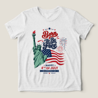 Camiseta Triblenda Nacido para ser libre - Día de la Independencia de
