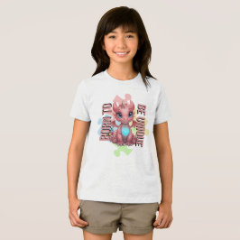 Camiseta Triblenda Nacido para ser único Lindo dragón rosa – Inspirad