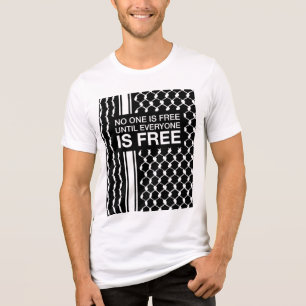 Camiseta Triblenda Nadie está libre hasta que todos sean palestinos K